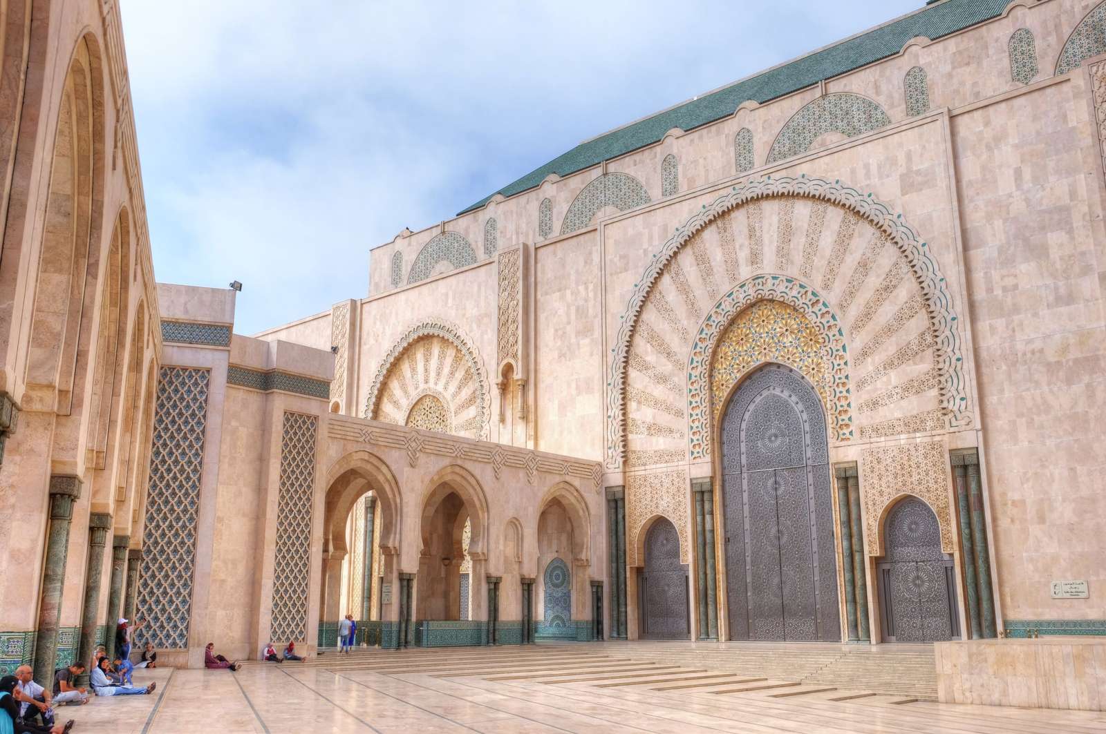 Casablanca i Marocko i Afrika Pussel online