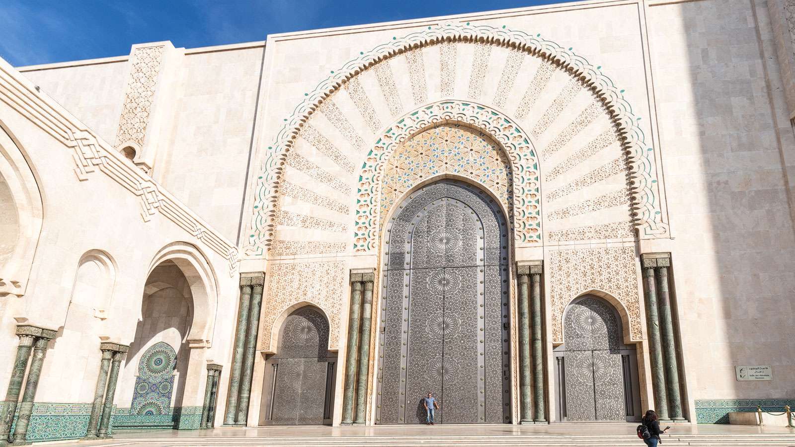 Casablanca in Marokko in Afrika legpuzzel online