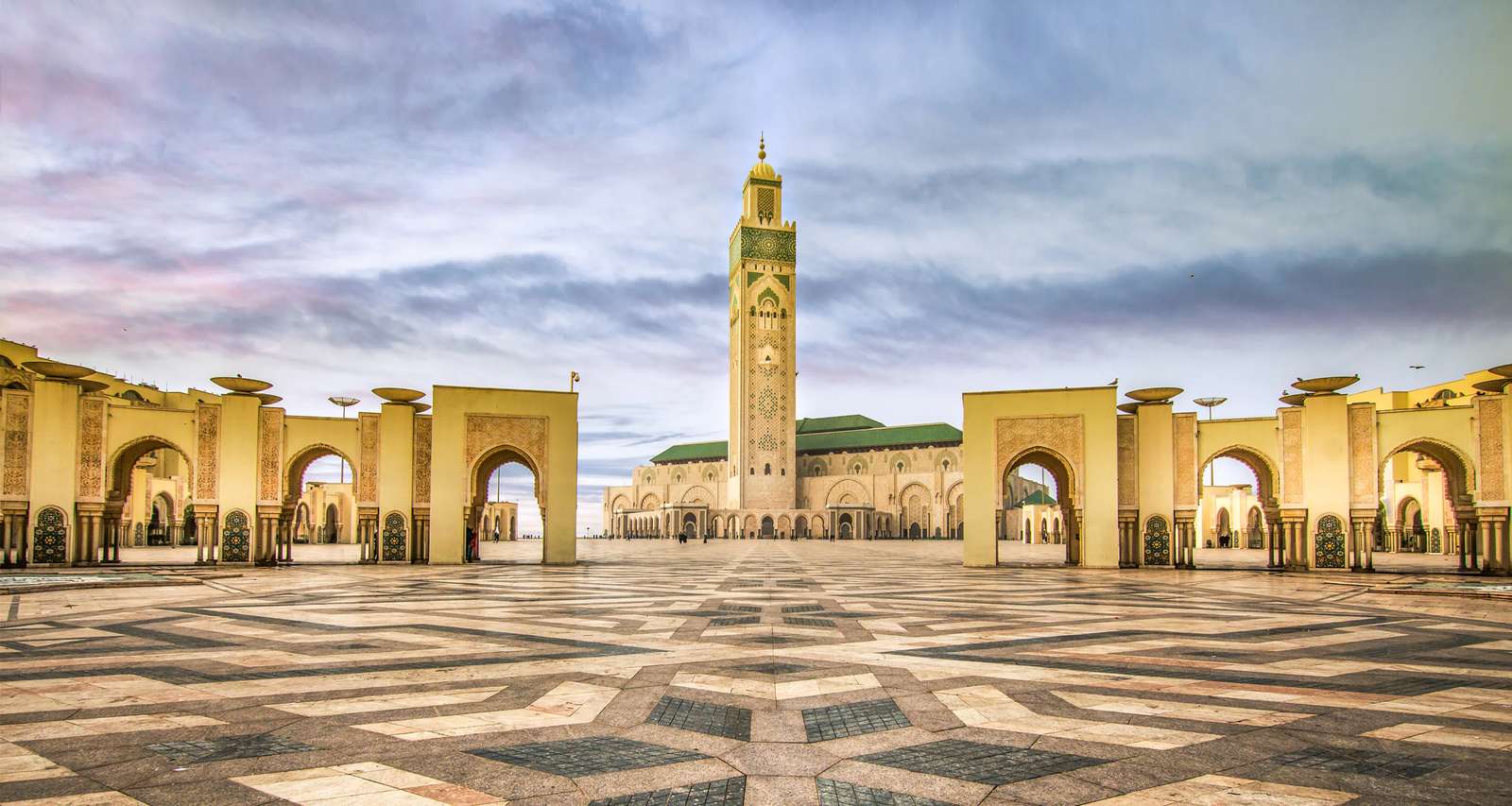 Casablanca in Marokko in Afrika legpuzzel online