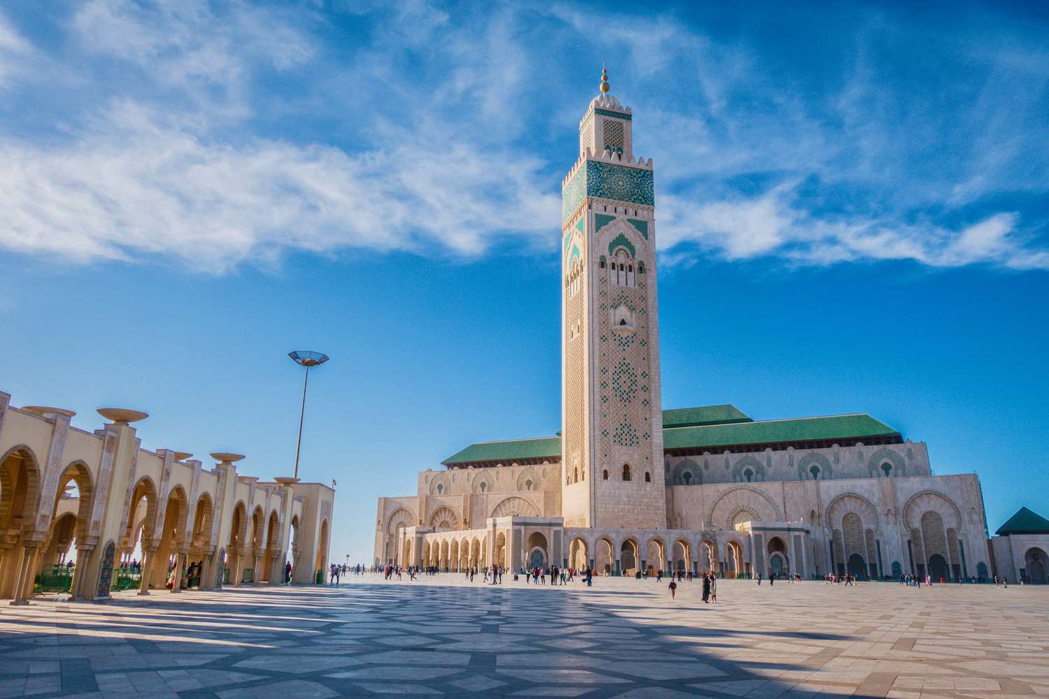 Casablanca em Marrocos na África quebra-cabeças online