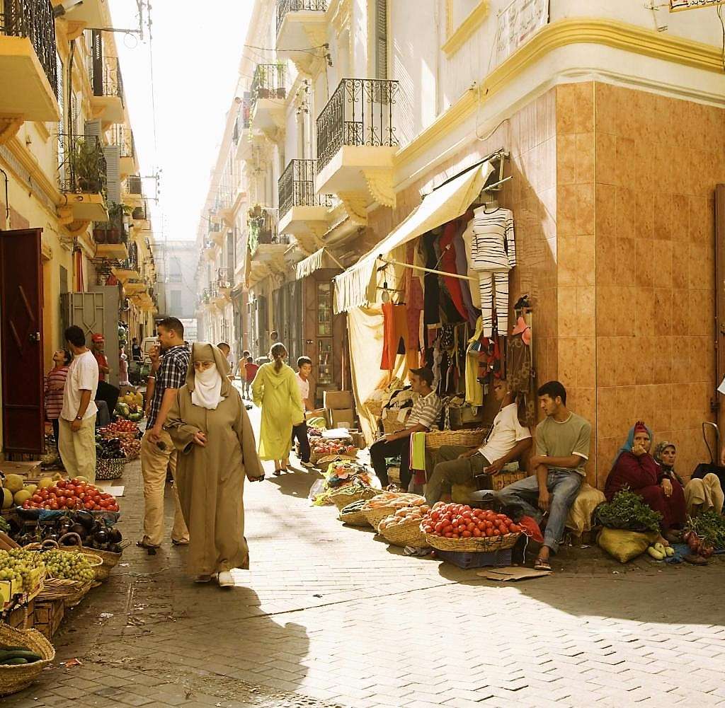 Tanger in Marokko in Afrika Online-Puzzle