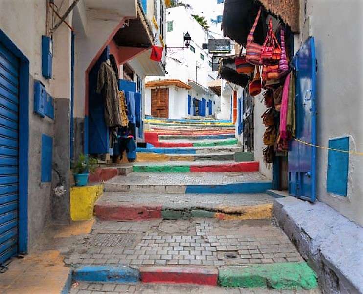 Tanger v Maroku v Africe skládačky online
