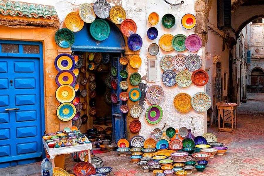 Tanger v Maroku v Africe skládačky online