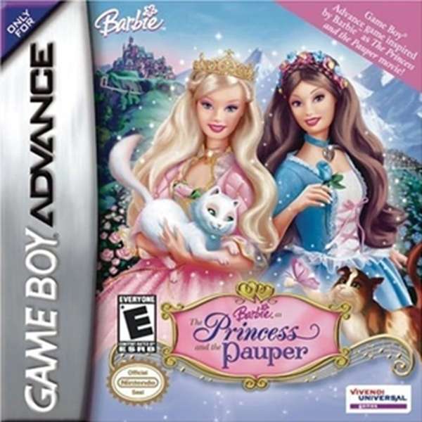 Barbie princezna chudák online puzzle