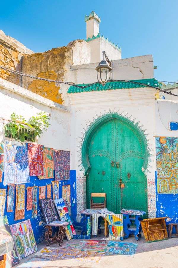 Asilah em Marrocos na África quebra-cabeças online