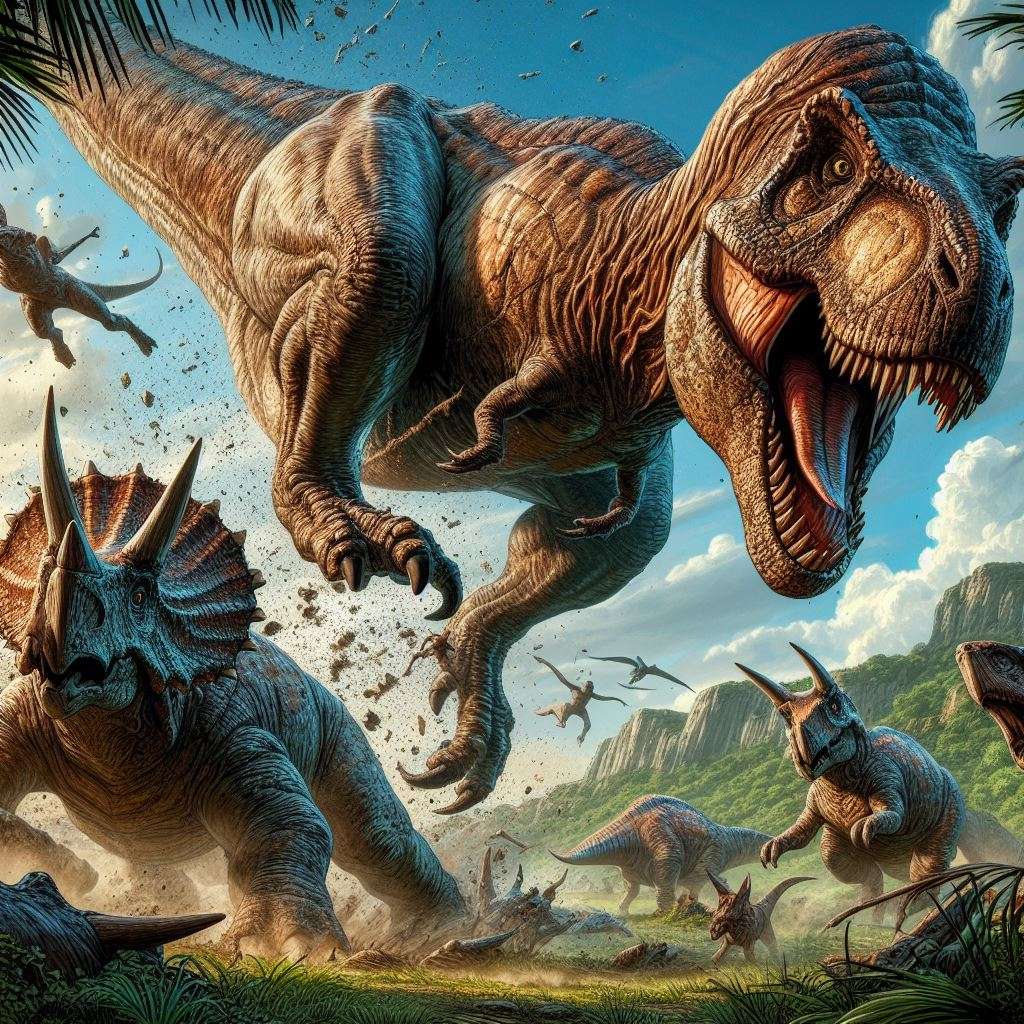 Tyrannosaurus Rex online puzzle