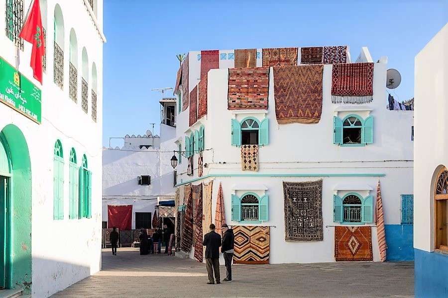 Asilah i Marocko i Afrika pussel på nätet