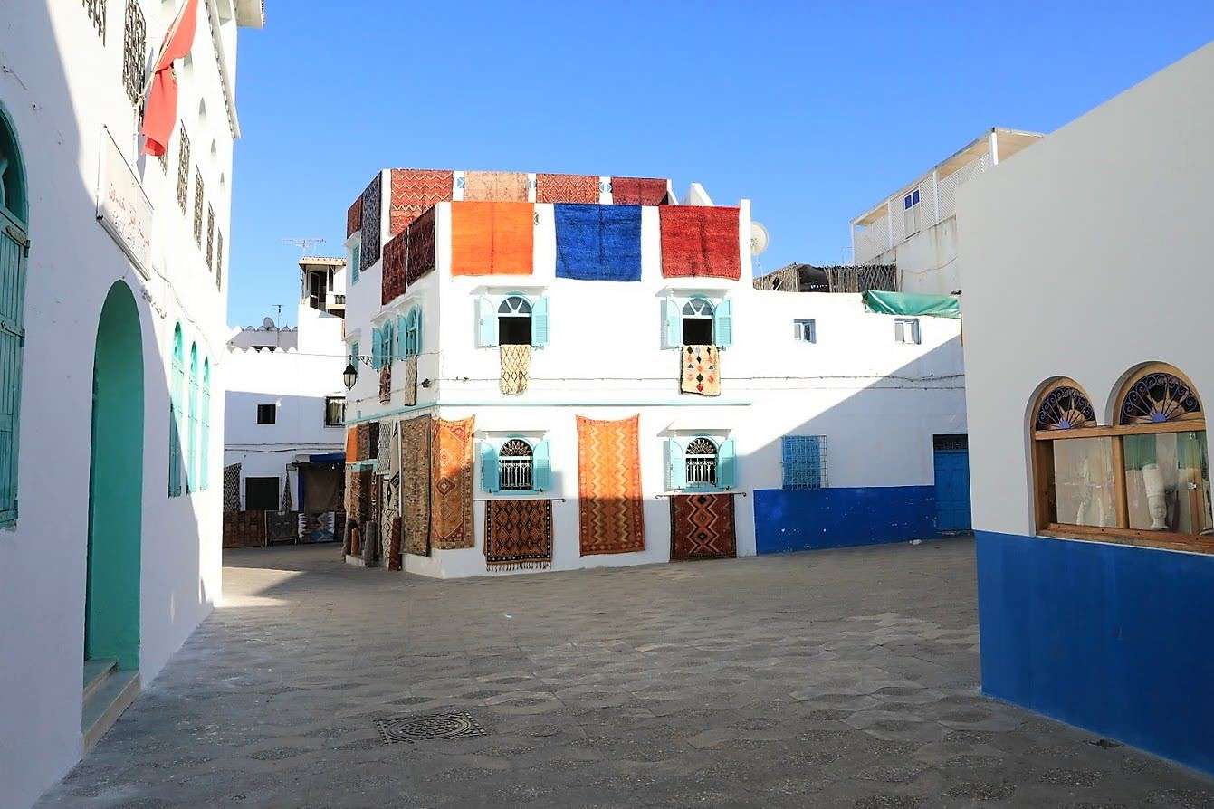 Asilah em Marrocos na África puzzle online