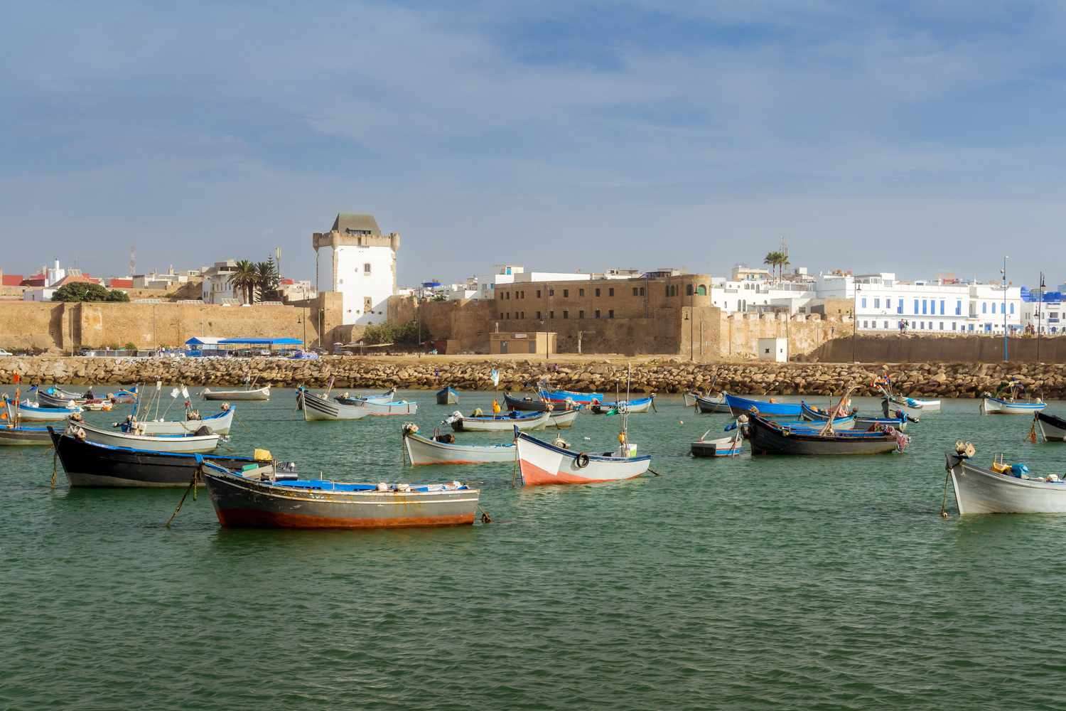 Асила в Марокко в Африке онлайн-пазл