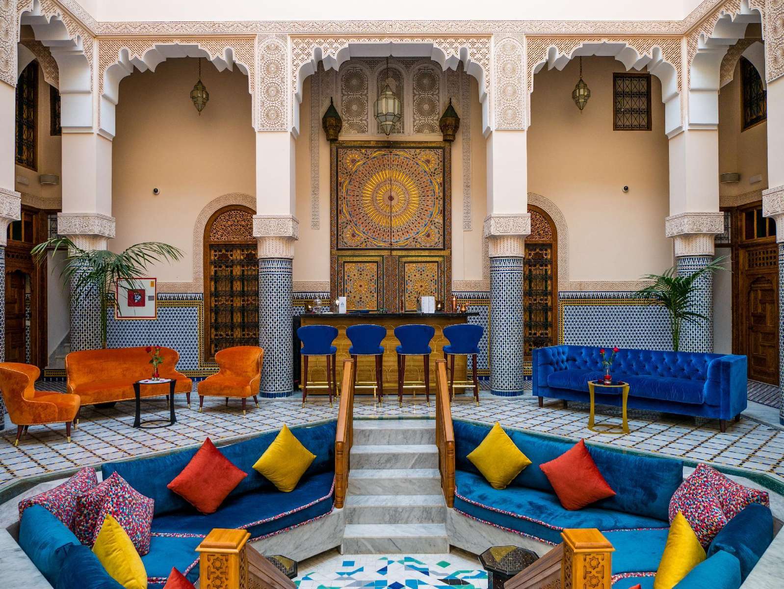 Fez in Morocco in Africa online puzzle