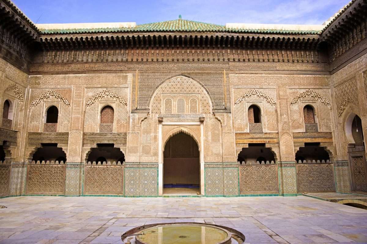 Fes in Marokko in Afrika Puzzlespiel online