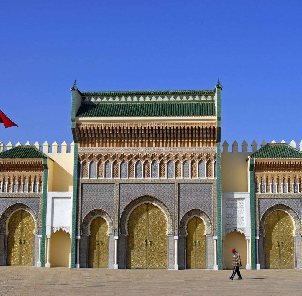 Fez i Marocko i Afrika Pussel online