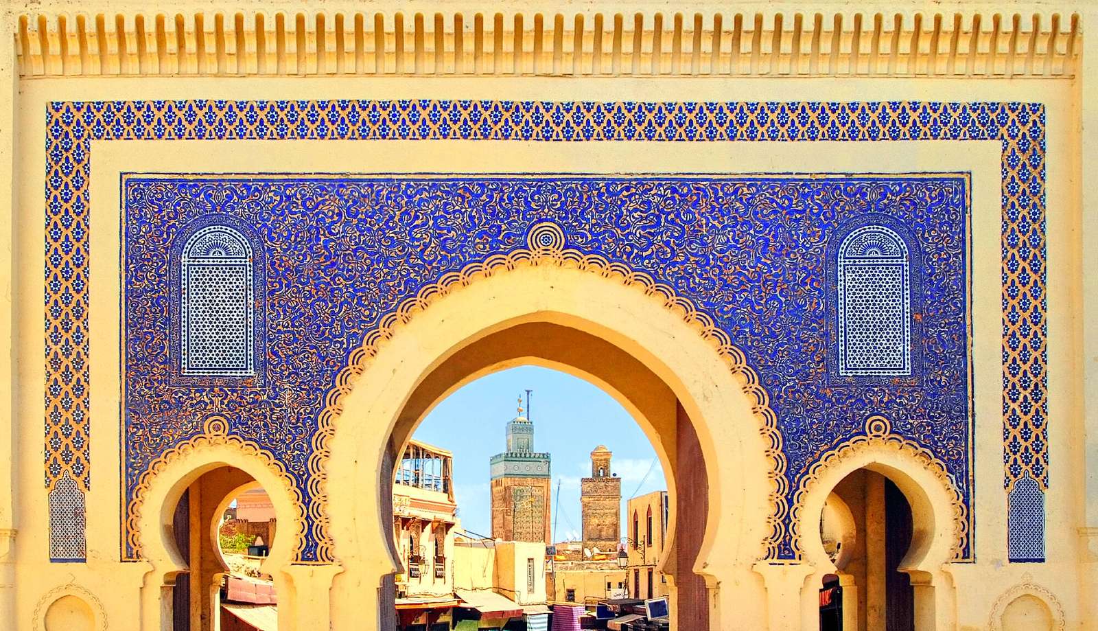 Fez in Morocco in Africa online puzzle