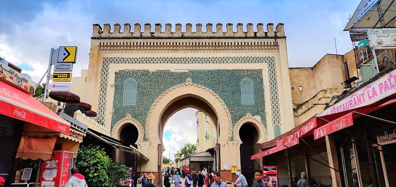 Fez v Maroku v Africe skládačky online