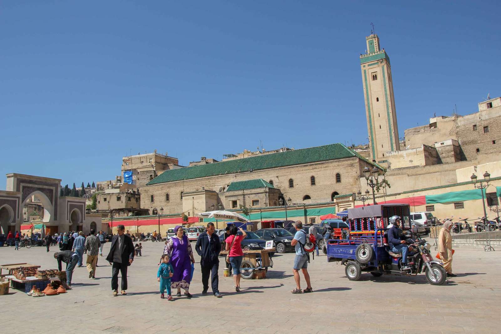 アフリカのモロッコのフェズ ジグソーパズルオンライン