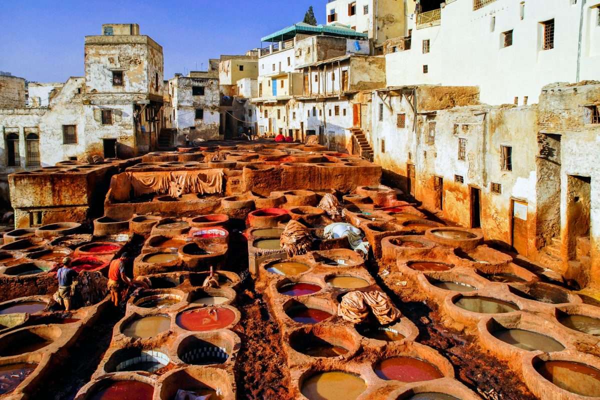 Fez în Maroc în Africa puzzle online