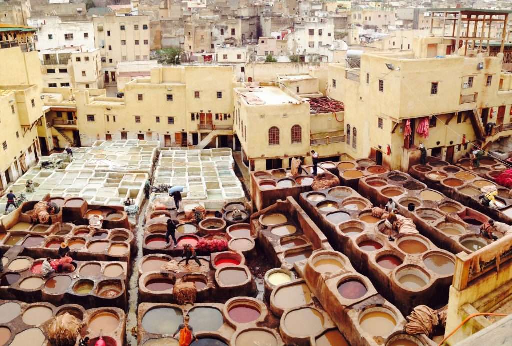 Fez Marokkóban, Afrikában online puzzle