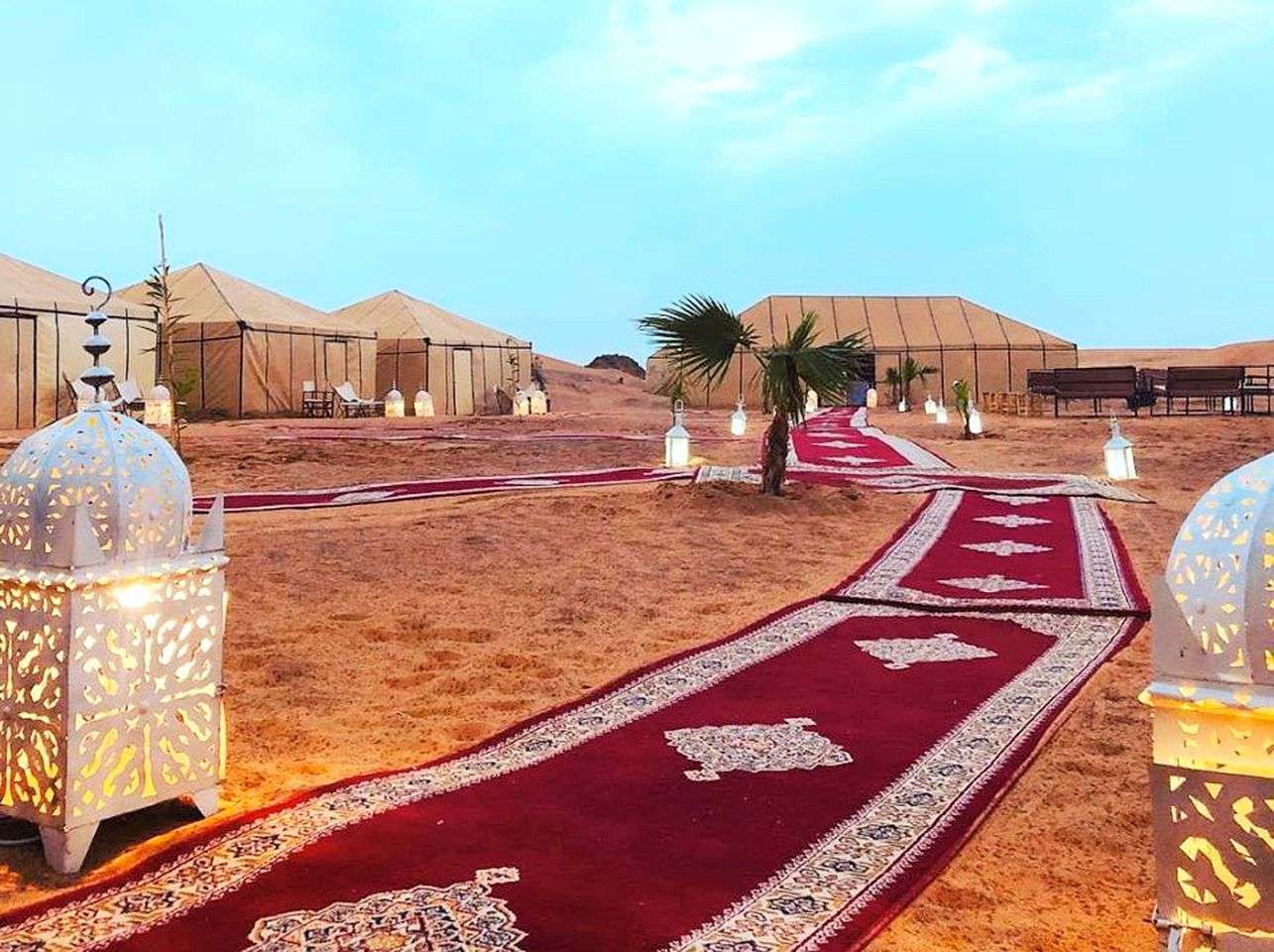 Deserto Tangerina Marrocos puzzle online