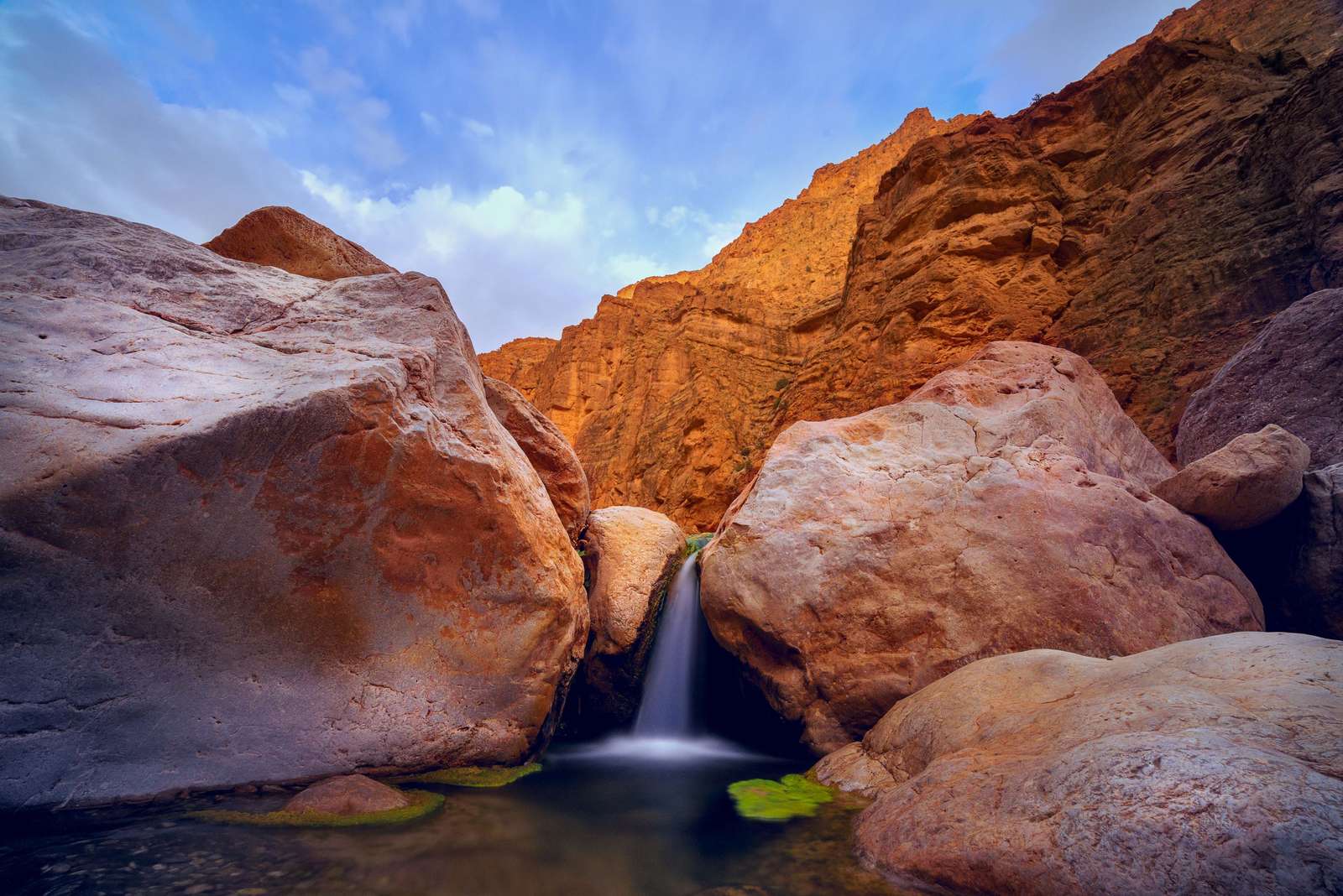 Tinghir Gorge in Morocco in Africa online puzzle