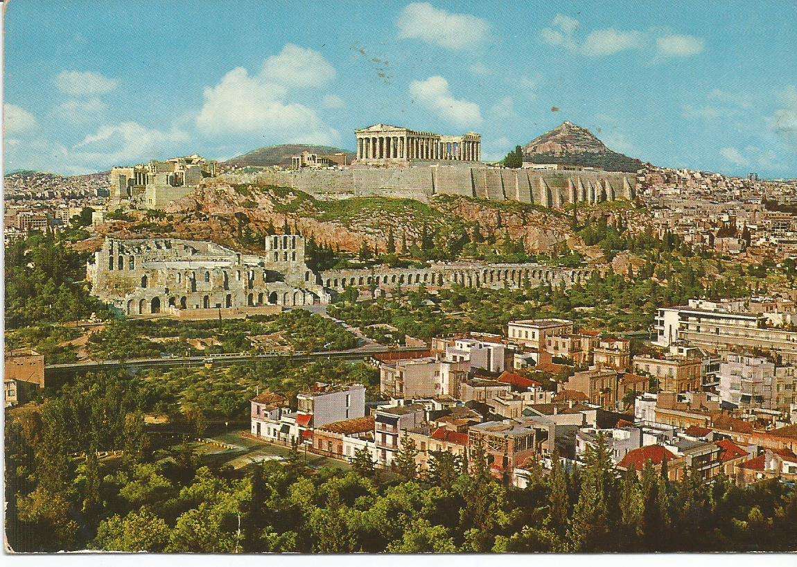 Acropolis Philopappe hill jigsaw puzzle online