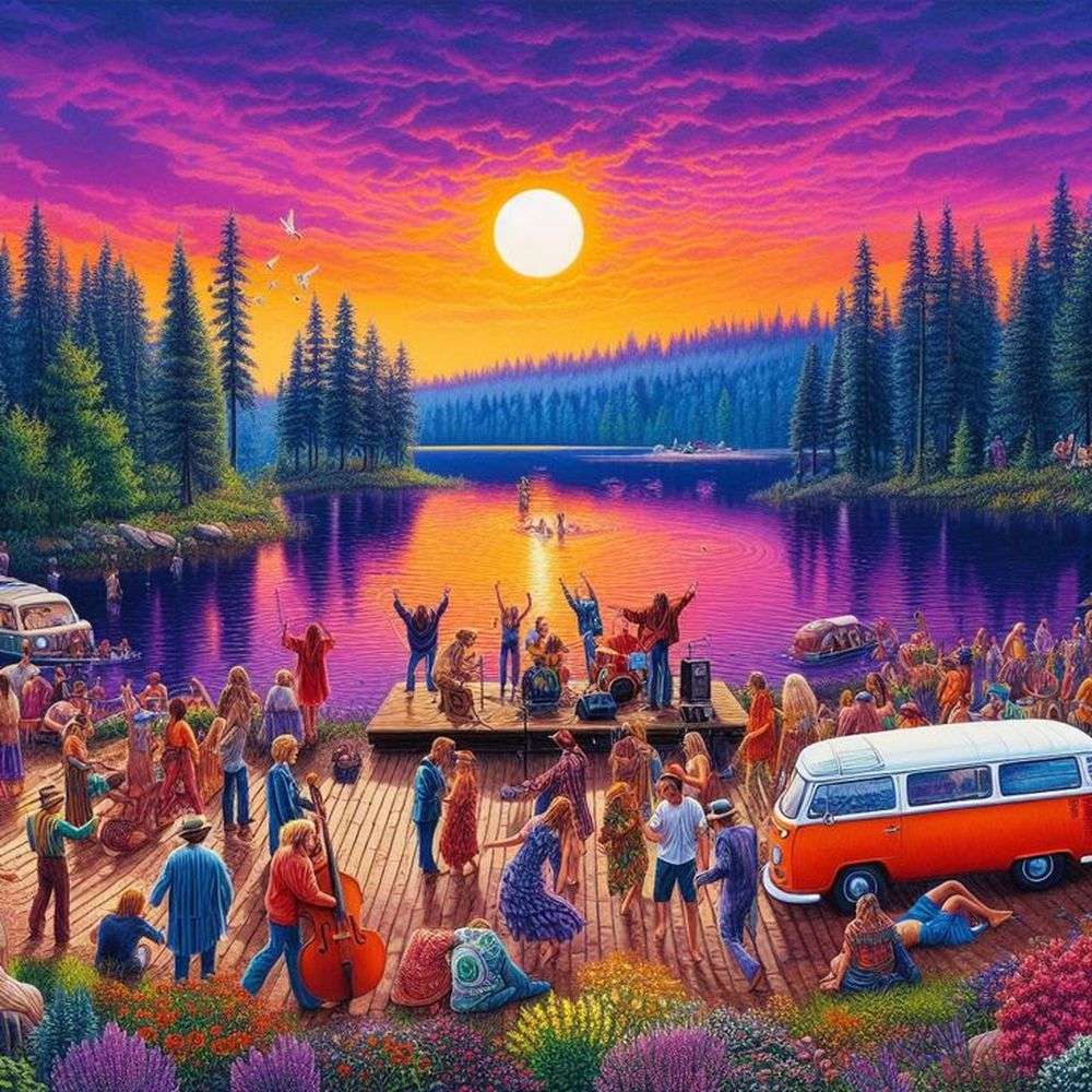 Dancing all night long jigsaw puzzle online