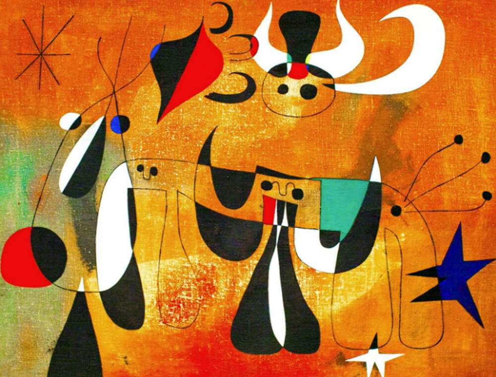 Joan Miro Online-Puzzle