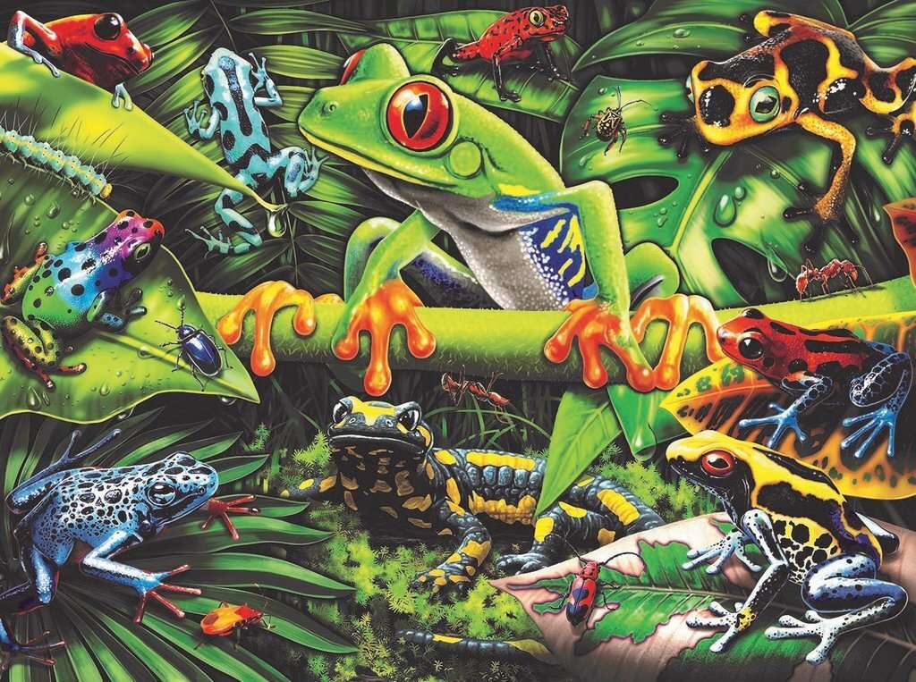 Frog Frog (Φύση) παζλ online
