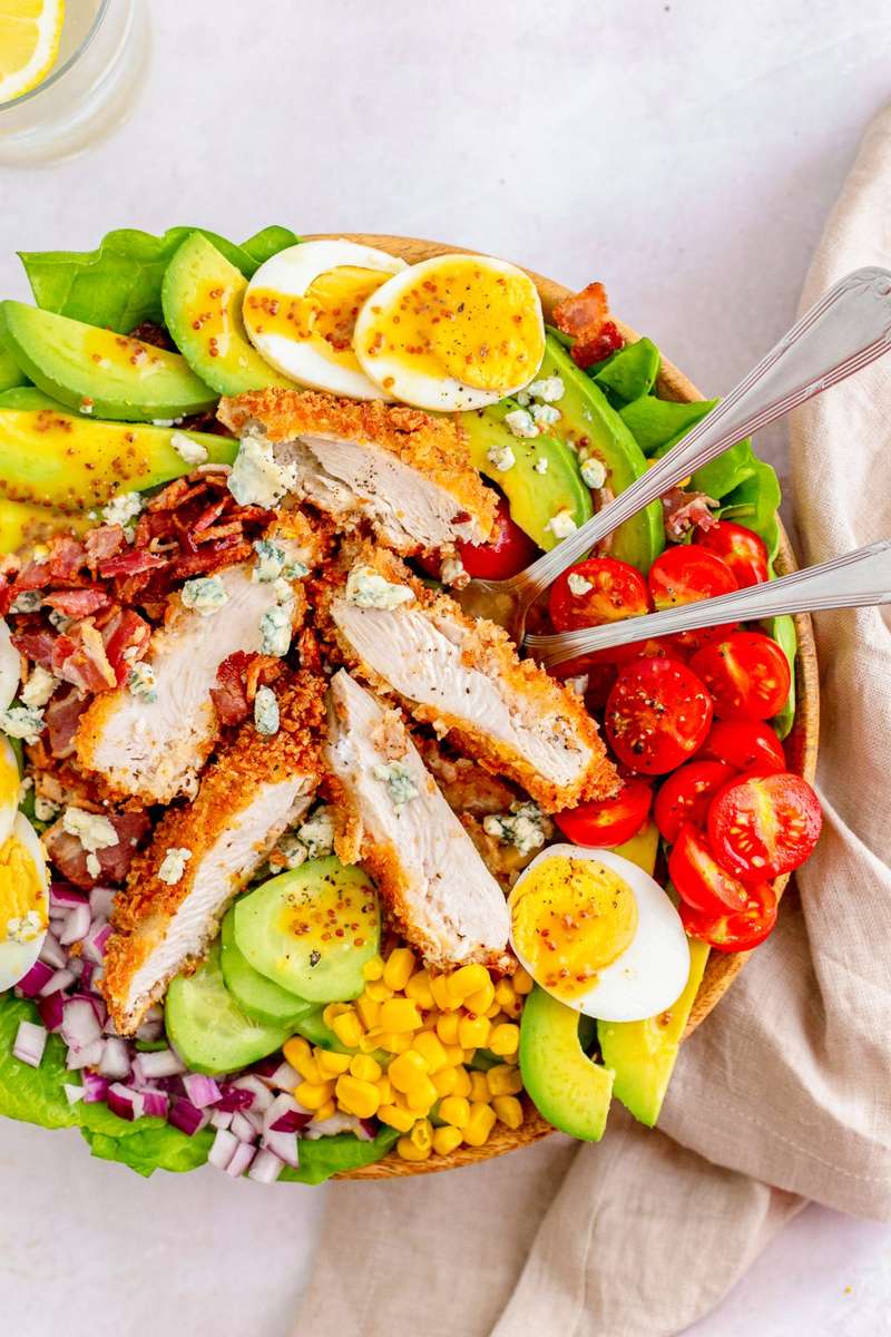 Chicken Cobb Salat Online-Puzzle