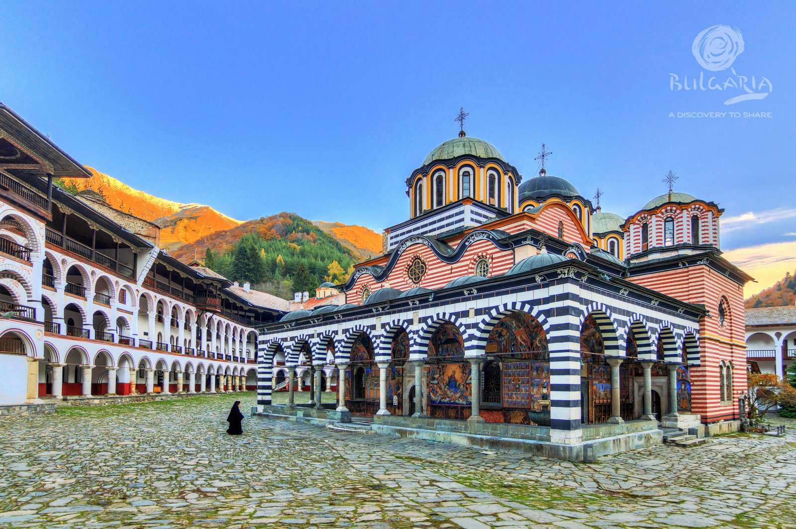 Rilski Monastery online puzzle