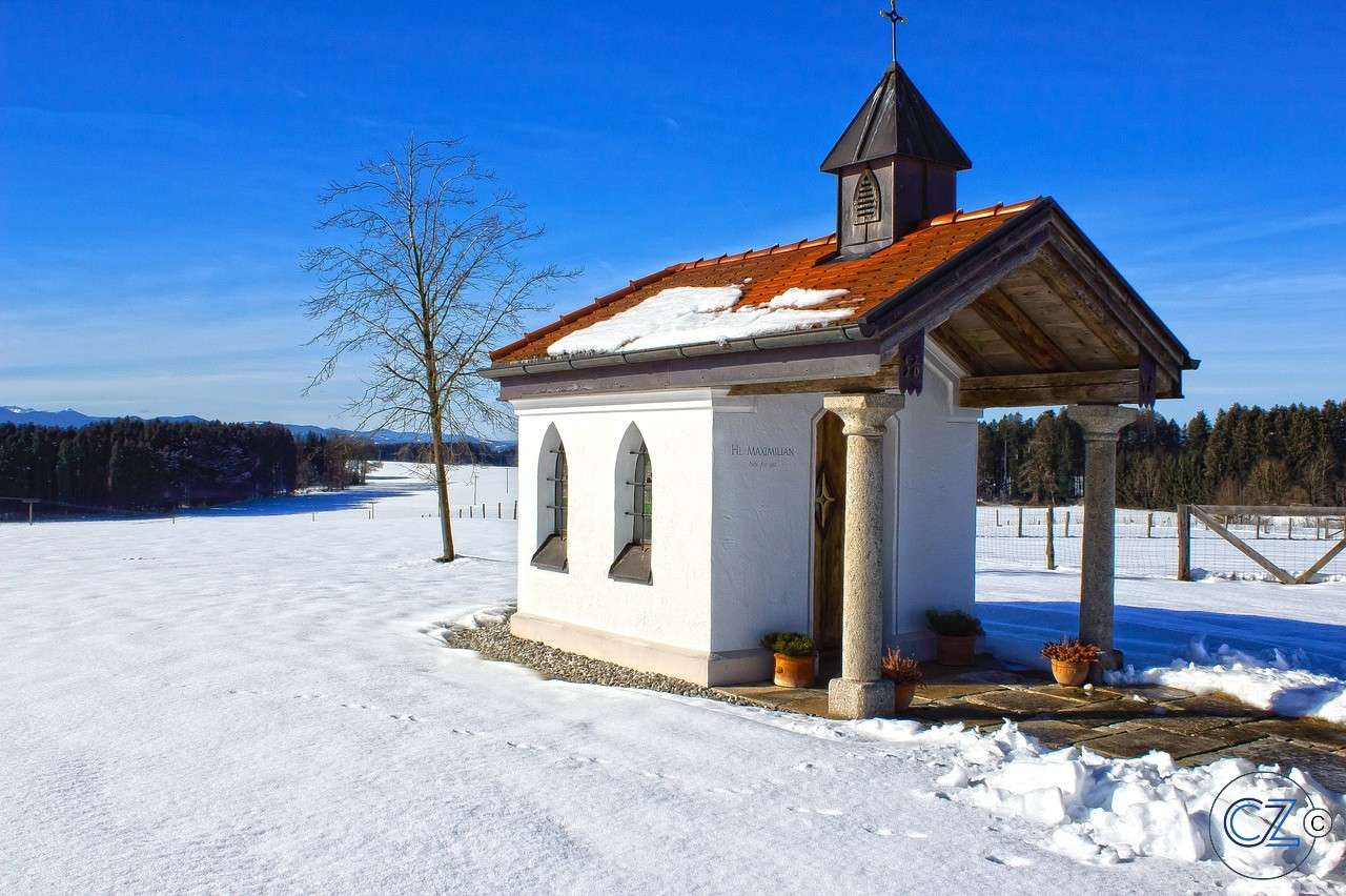 Chapel, Winter weather online puzzle