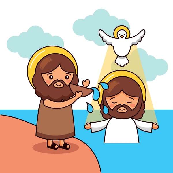 Baptism of Jesus online puzzle