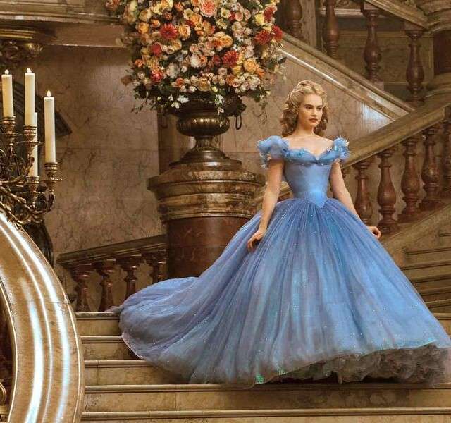 Costume film. Cinderella online puzzle