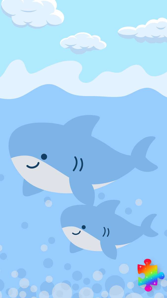 Přátelé žraloků S skládačky online