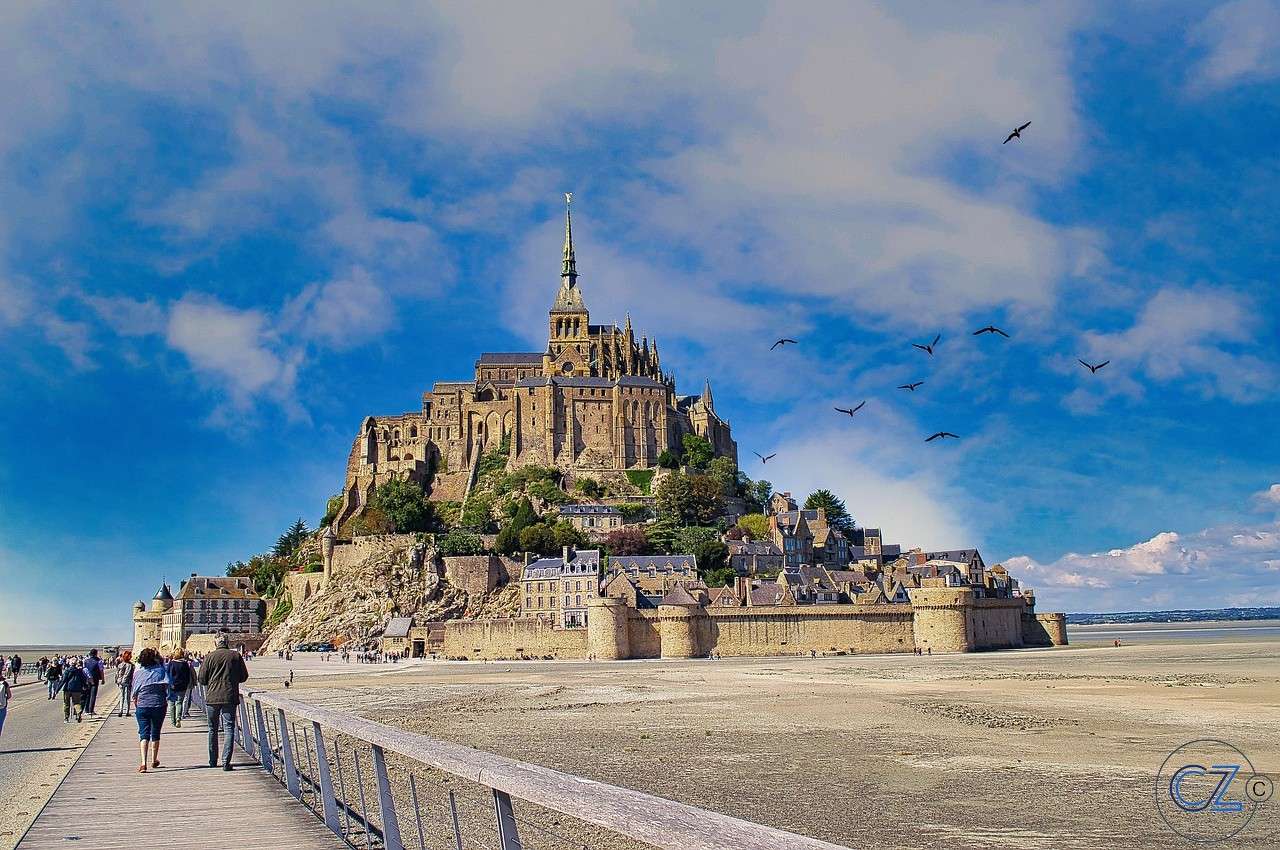 Monte Saint Michel, Abadía rompecabezas en línea