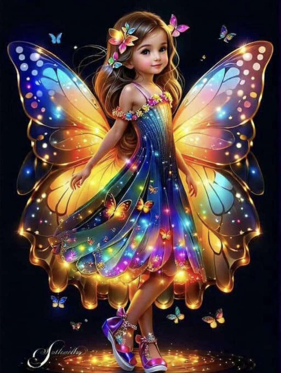 prachtige vlinder legpuzzel online