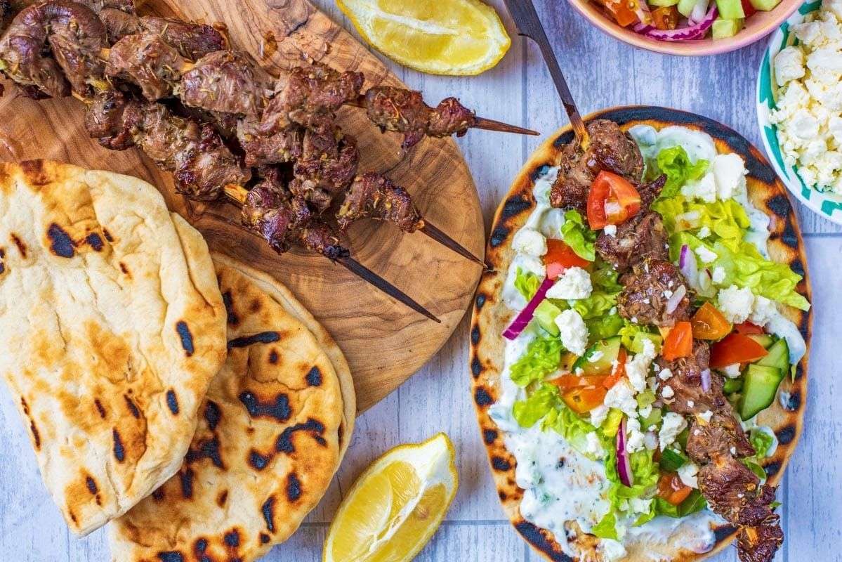 Kebab de vită puzzle online