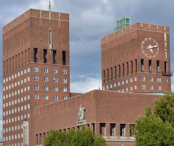 Hôtel de ville d'Oslo puzzle en ligne