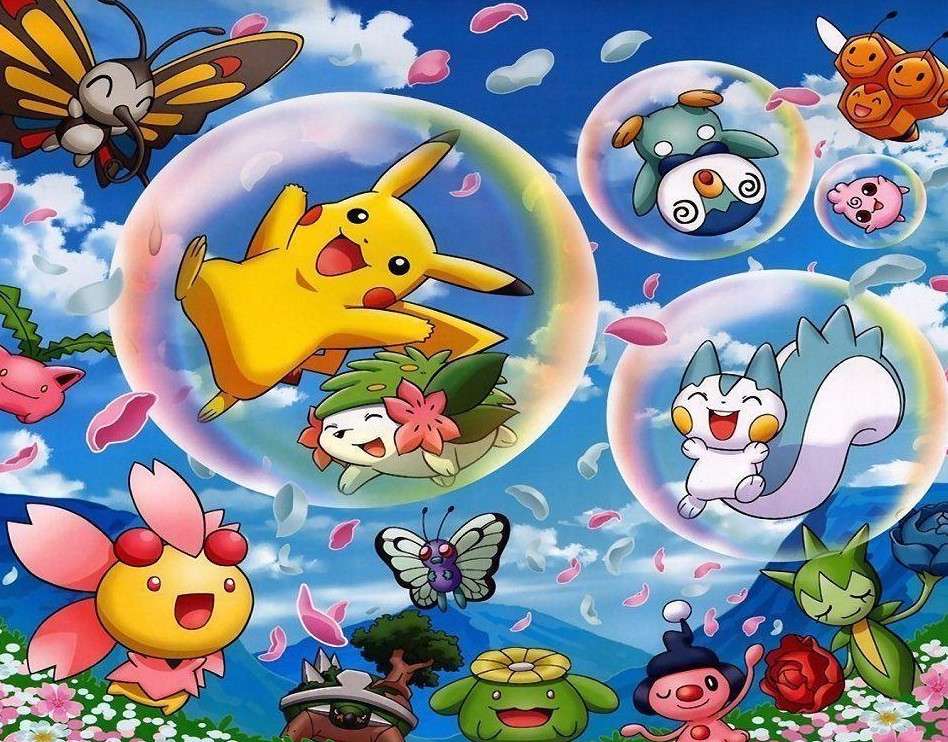 Pokémons puzzle online
