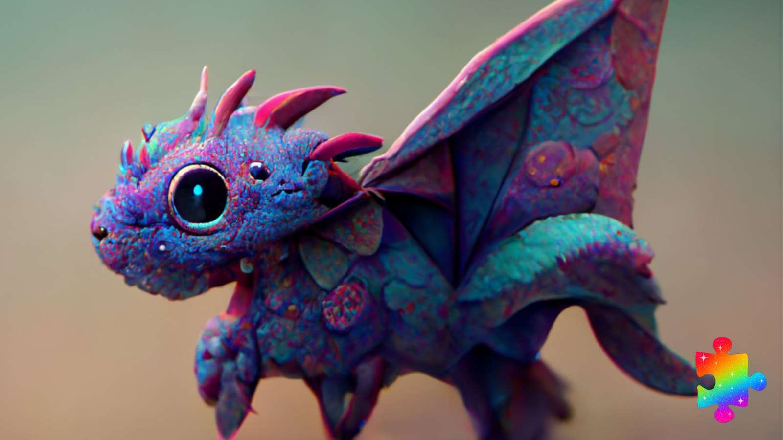 Colourful Dragon online puzzle