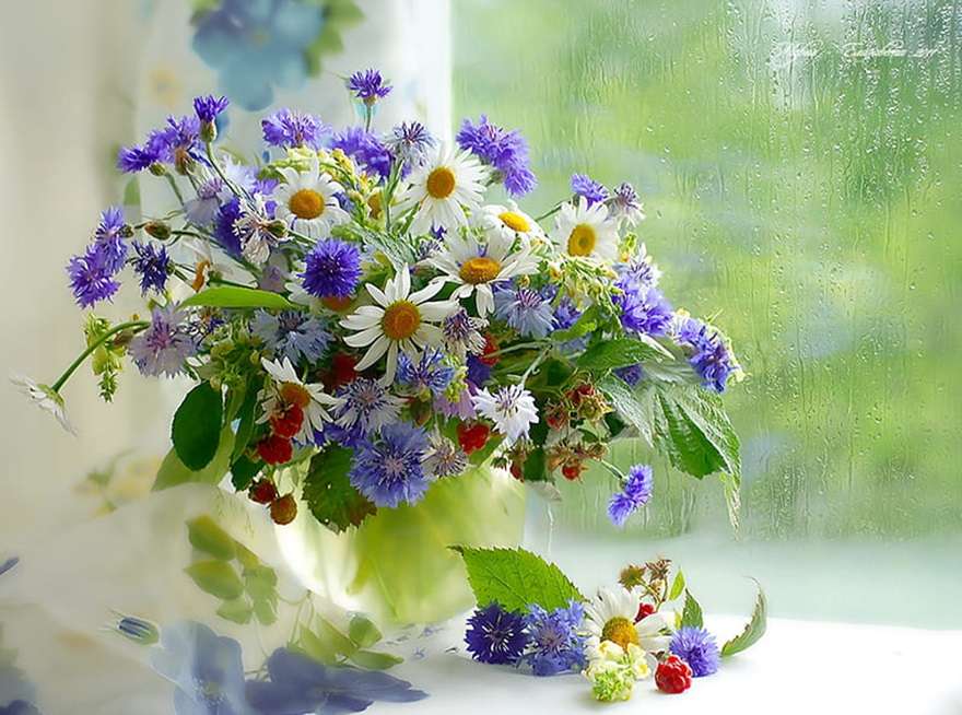 Bouquet de printemps gourmand et champêtre online puzzle