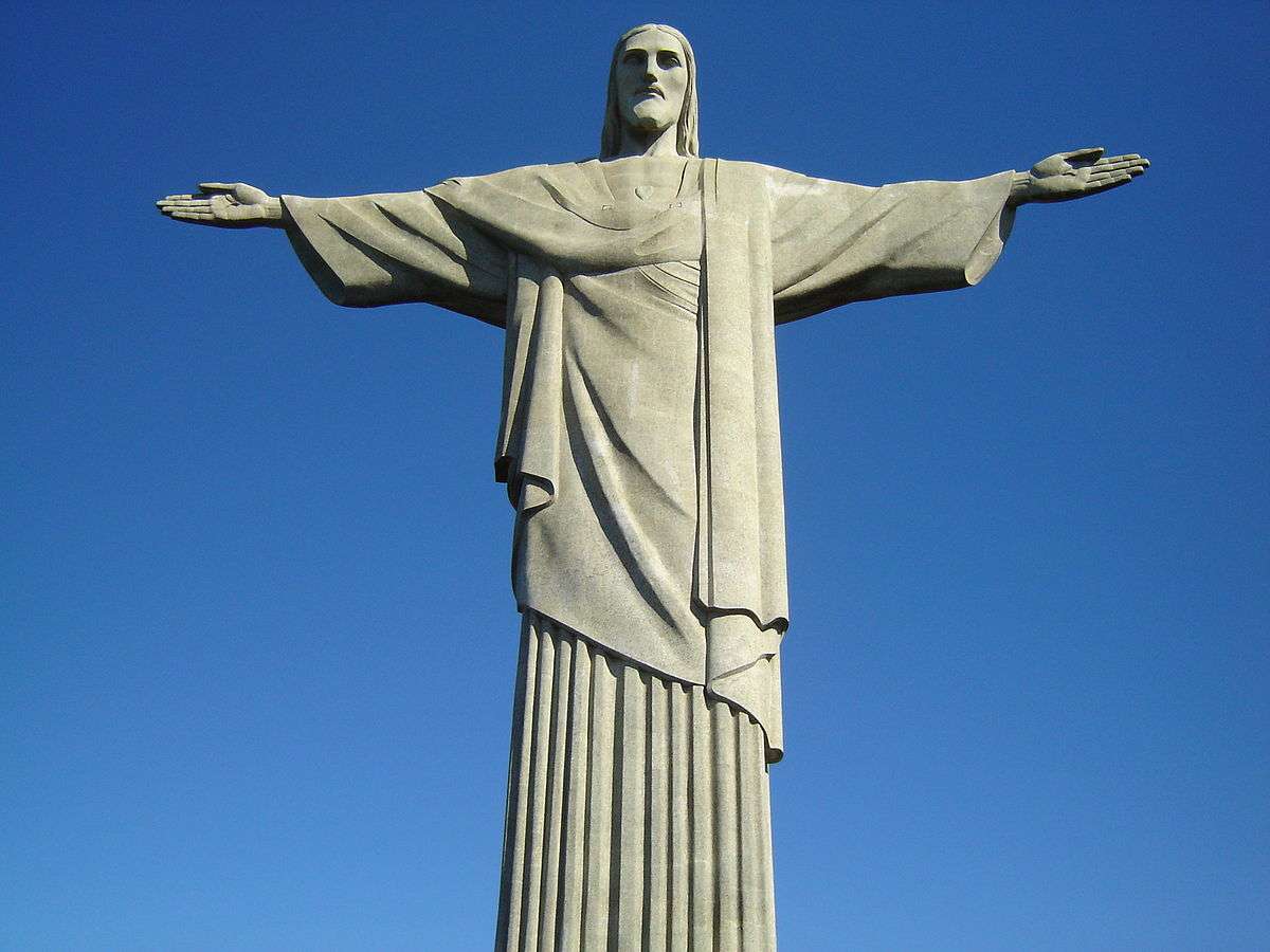 Христос Спаситель Ріо-де-Жанейро онлайн пазл