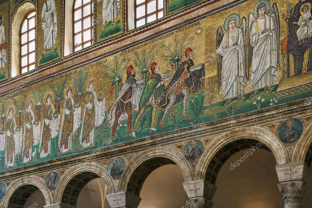 S. Apollinare Nuovo-bazilika, Ravenna online puzzle