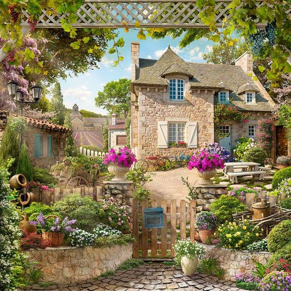 Provence jigsaw puzzle online