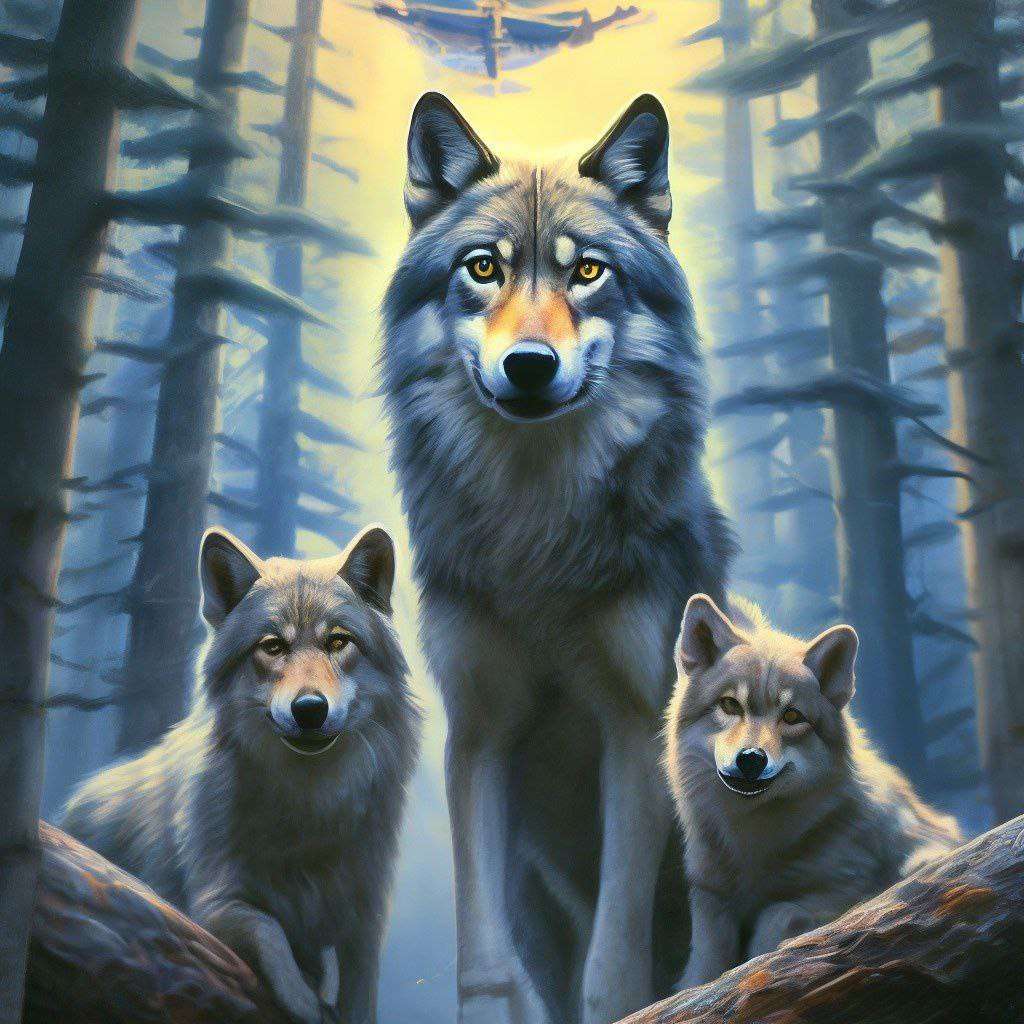 Wolf pack - online puzzle