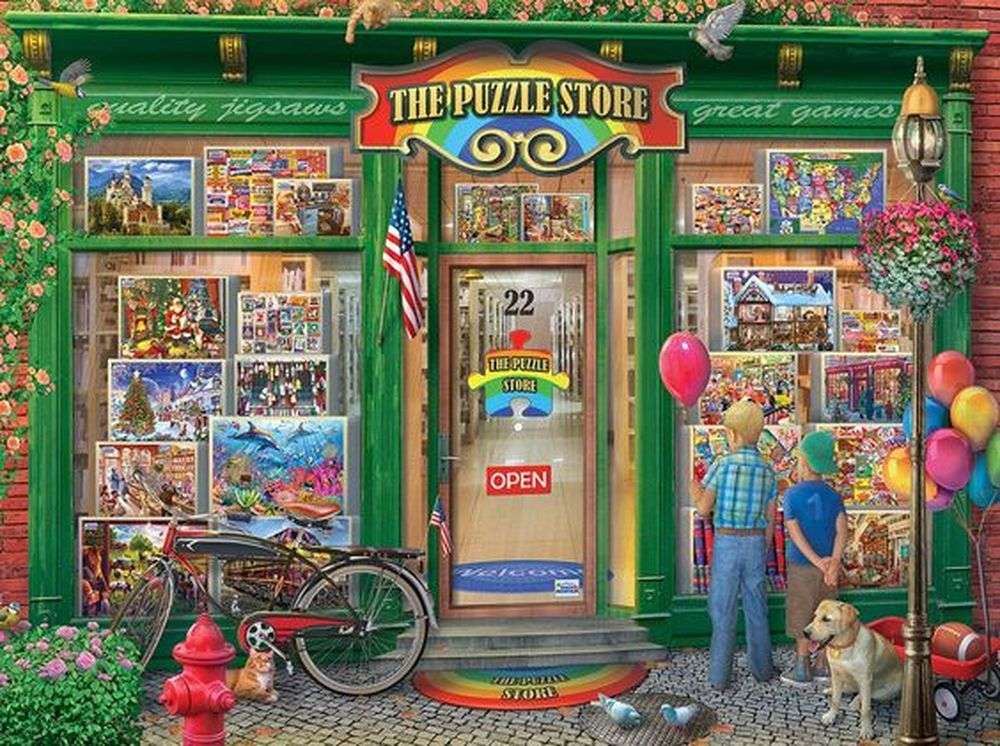 The Puzzle Store online puzzle