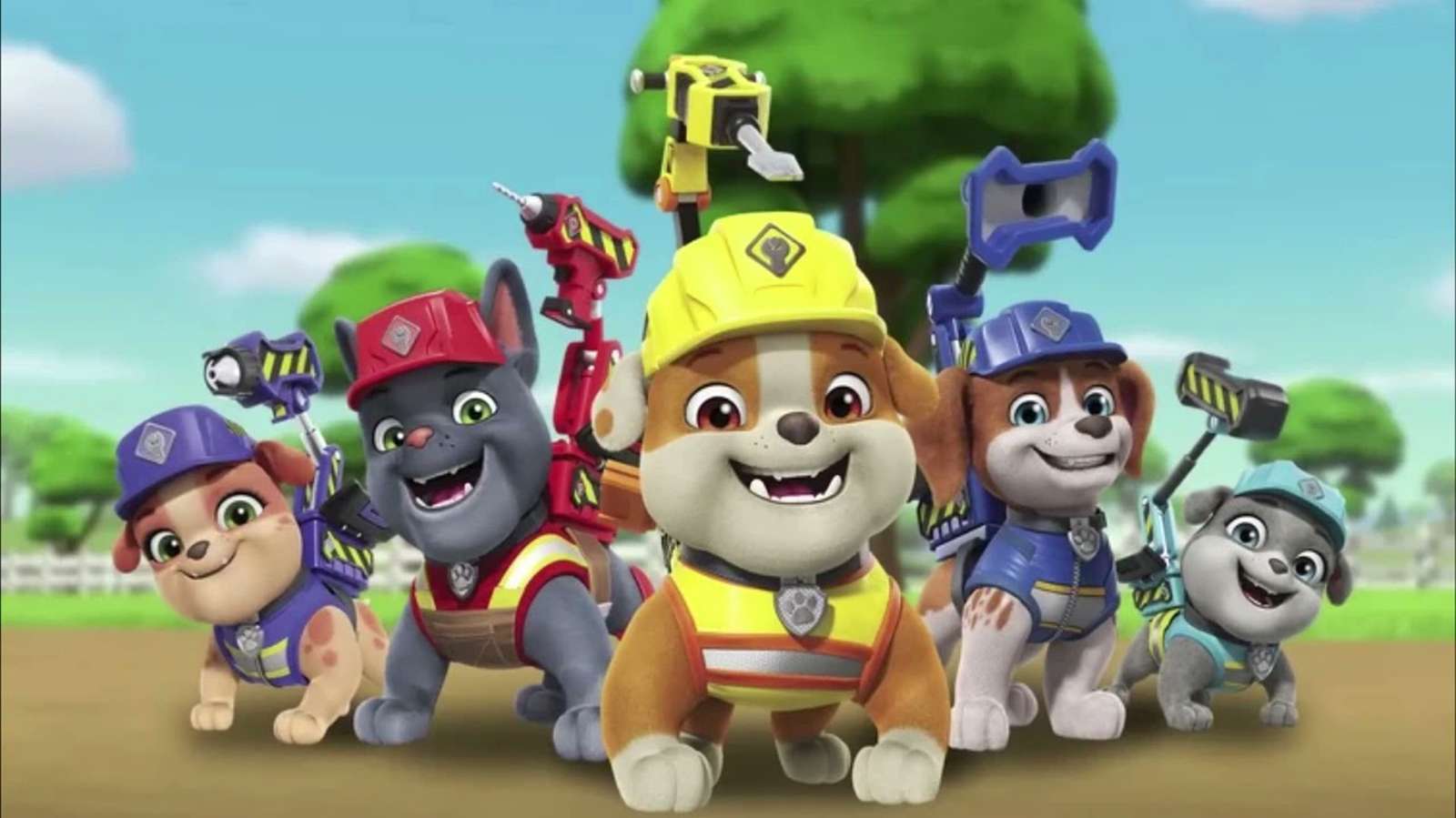 Rubble and his crew online puzzle
