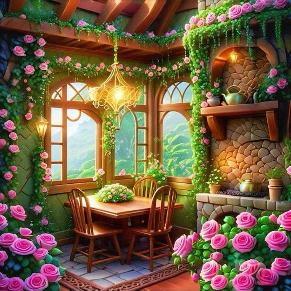 Fantasy house jigsaw puzzle online