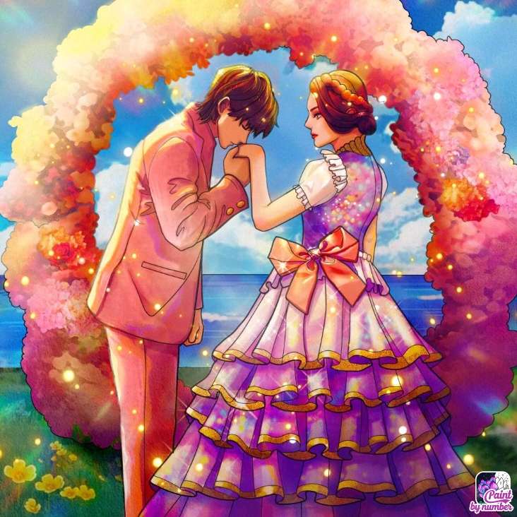 Couple in love. jigsaw puzzle online