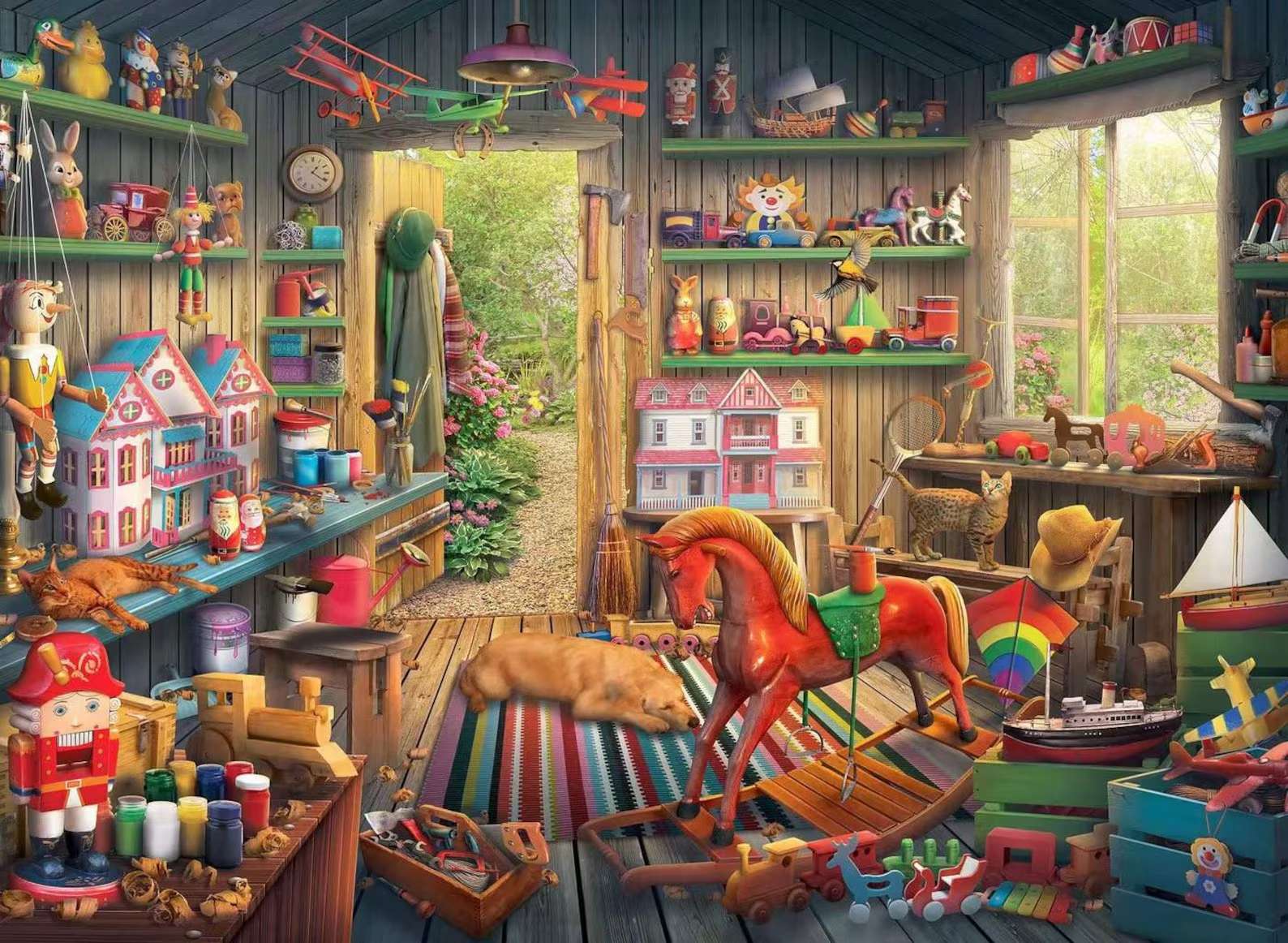 Sala de brinquedos puzzle online