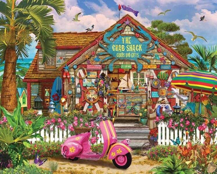 Gift shop on the beach online puzzle